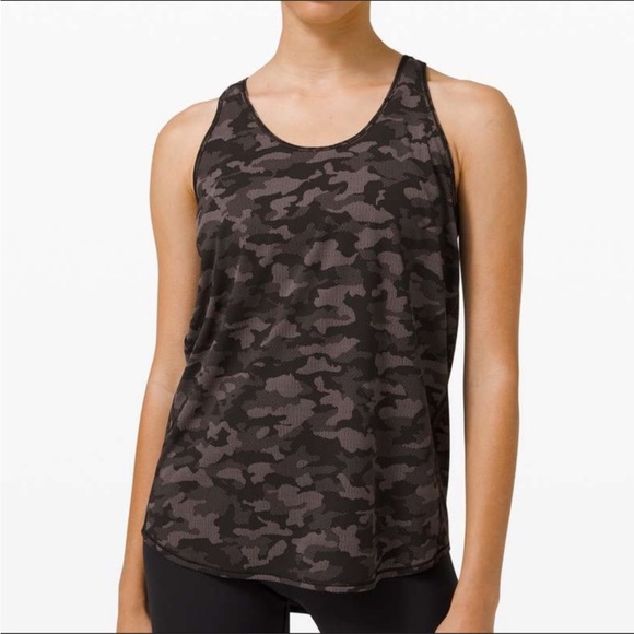 Lululemon Camo Pleated Racerback Tank Top - Picture 6 of 10